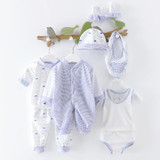 HH 8PCS Baby clothing tracksuit newborn baby infant boy clothes children cloth suit new born toddler girl baby clothing sets