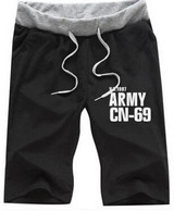 HGFS NEW 2017 Fashion Men Summer Short Pants Mens Casual Letter Printed Loose Trousers Shorts Men Harem Shorts P54