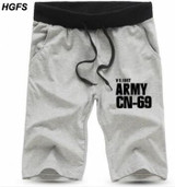 HGFS NEW 2017 Fashion Men Summer Short Pants Mens Casual Letter Printed Loose Trousers Shorts Men Harem Shorts P54