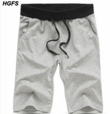 HGFS Hot Sale 3XL Men clothing Fashion Comfortable cotton Shorts Men   Beach Trousers Short Casual Solid Trousers