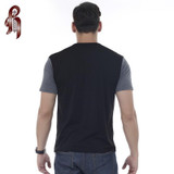 HEYKESON Tshirt Brand 2017 Male Short Sleeve T Shirt O-Neck Men T-Shirt Simple splicing Tee Tops Shirt Homme T Shirts 3XL DUNV