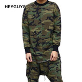 HEYGUYS Original Design Spring Autumn Brand Men Hoodies Tracksuits Hooded Men Male Warm Thick Sweatshirt Camouflage Hoodies