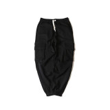 HEYGUYS 2017 fashon Fitness pockets  Long Pants Men  Casual Sweatpants Baggy Jogger Trousers Fashion Fitted streetwear hiphop