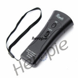 Heropie Remote Dog Training Collar Black Trainer Pet Double Heads Repeller High Quality Training Device with LED Light Outdoor