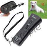 Heropie Remote Dog Training Collar Black Trainer Pet Double Heads Repeller High Quality Training Device with LED Light Outdoor