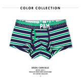 Heroes Pink New Men Underwear Boxers Sexy Striped Cotton Underwear Men Fashion Brand Men Shorts Boxer Wholesale Underwear
