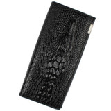 Herald Fashion Women Wallet Crocodile Head PU Leather Wallet Women Purse 3D Long designer Money Clip Carteira Feminina