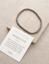 Hematite Mini Gemstone Energy Bracelet