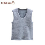 Hellobaby baby clothes Child vest Autumn and Winter baby clothes super warm thick vest Jackets and coats vest vest coat Baby