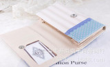 Hello Kitty Women Wallets Long Dull Polish PU Leather Wallet Female Double Zipper Clutch Coin Purse Ladies Wristlet Bolsas