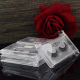 Genailish 3D Mink Eyelashes Upper Real Mink Lashes Soft Natural False Eyelashes 1 pair Handmade Fake Eye Lashes Extension-A13