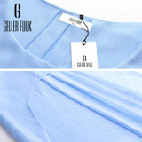Geller Fuuk New 2017 Summer Women Blouse Loose Shirt O-Neck Chiffon Blouse Female Short Sleeve Blouse Plus Size 5XL Shirts #G305 Geller Fuuk New 2017 Summer Women Blouse Loose Shirt O-Neck Chiffon Blouse Female Short Sleeve Blouse Plus Size 5XL Shirts #G305