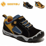 GEERBU Children Shoes Girls Boys Shoes New Breathable Kids Leather Sport Shoes Fashion Casual Children Boy Sneakers