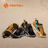 GEERBU Children Shoes Girls Boys Shoes New Breathable Kids Leather Sport Shoes Fashion Casual Children Boy Sneakers