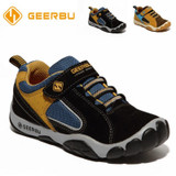 GEERBU Children Shoes Girls Boys Shoes New Breathable Kids Leather Sport Shoes Fashion Casual Children Boy Sneakers