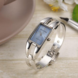 GEEKTHINK Luxury Brand Quartz Watch Women rectangle Stainless steel band female clock Bracelet Lady Casual Wristwatch gift New