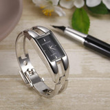 GEEKTHINK Luxury Brand Quartz Watch Women rectangle Stainless steel band female clock Bracelet Lady Casual Wristwatch gift New