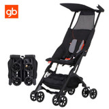 GB Super Light Pockit Baby Stroller 1S Fold Ultra Compact Baby Pram Lightweight Comfort Folding Carriage Stroller with Straps