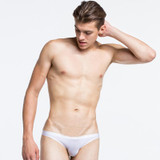 Gay Underwear Men Solid Ultra-thin Ice Silk Sexy Mens Briefs Ropa Interior Hombre Man Sexy Underwear Calzoncillos Hombre Slip