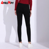 GAREMAY High Waist Black Jeans Women Skinny Plus Size Jeans For Women Denim Pants Jean Femme 2018 Trousers Jean Female Bottoms