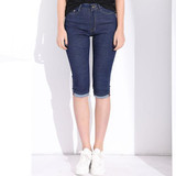 GAREMAY Capris Womens Jeans For Lady Denim High Stretch Summner 2018 Slim Skinny Jeans For Woman High Waist Jean Femme Pants