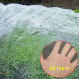 Garden Mosquito Bug Insect Bird Net Mesh Netting Hunting Barrier Protect Planter Pest Control Product Supplies White 2.4x10m