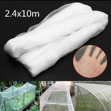 Garden Mosquito Bug Insect Bird Net Mesh Netting Hunting Barrier Protect Planter Pest Control Product Supplies White 2.4x10m