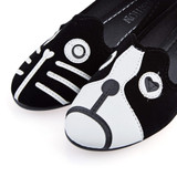 Gamiss Women Brand Shoes Dog Cat Flat Shoes Sapatilhas Women's Shoes Alpargatas Loafers Casual Cartoon Suede Women Flat Shoes