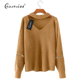 Gamiss Winter Spring Women Sweaters Pullovers Casual Loose Knitted Sweater Women Tricot Pullover Jumpers Oversized Mujer Sweater