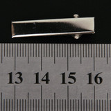 IMC 50pcs Mini Crocodile Clips for Hair DIY - Silver
