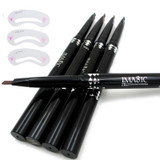 IMAGIC eyebrow pencil waterproof eyebrow pencil with brush long lasting + Eyebrow card Eye Pen Makeup Cosmetic Beauty Tools