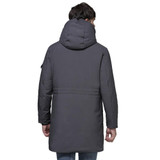 IEMUH Fashion Winter Outwear Down Jacket Men Windproof Waterproof Grey Duck Down Coat Parka Male Long Plus Size Thick Warm Coat