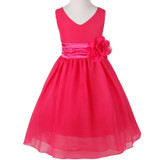 iEFiEL Kids Flower Girl Dress Vestido Wedding Princess Bridesmaid Party Vestido Pageant Ball Gown Floral Dress For Formal Party