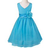 iEFiEL Kids Flower Girl Dress Vestido Wedding Princess Bridesmaid Party Vestido Pageant Ball Gown Floral Dress For Formal Party