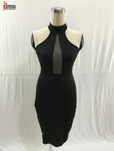 IDress Summer Dress 2017 Black Sexy Hollow Mesh Patchwork Knee Length Bodycon Bandage Sexy Dresses Party Night Club Dress IDress Summer Dress 2017 Black Sexy Hollow Mesh Patchwork Knee Length Bodycon Bandage Sexy Dresses Party Night Club Dress