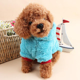 Idepet Fleece Puppy Dog Clothes Cute Hoodie Coat Sweater Pet Costumes Clothing For Small Dogs Pets Clothes Chihuahua XS-XL 19S2Q