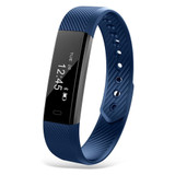ID115 Smart Bracelet Fitness Tracker Step Counter Activity Monitor Band Alarm Clock Vibration Wristband For Iphone Android Phone