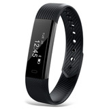 ID115 Smart Bracelet Fitness Tracker Step Counter Activity Monitor Band Alarm Clock Vibration Wristband For Iphone Android Phone