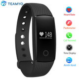 ID107 Bluetooth Smart Band Pulse Heart Rate Monitor Smart Wristband Fitness Tracker Pedometer Sleep Tracker IOS Android Bracelet