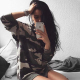 Fashion Women Camouflage Hoody Harajuku Thin Pullover Hoodies Girls Tracksuit Long Sleeve Sweatshirts Pullover Mujer Sudadera Q4