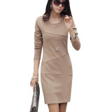 Fashion Women Bandage Dresses Bodycon Long Sleeve Evening Sexy Mini Dress With High Quality Fashion Women Bandage Dresses Bodycon Long Sleeve Evening Sexy Mini Dress With High Quality