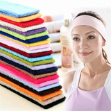 Fashion Women Absorbing Sweat Yoga Headband Elasticity Turban Sports Sweat Hair Bands Stretch Headband Headwear Hair Accessory