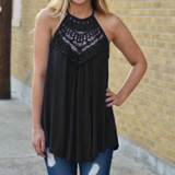 Fashion Women 2018 Summer Lace Vest Top Sleeveless Blouse Casual Hollow Out Tops Shirt Free Shipping