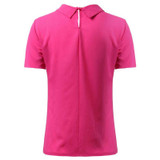 Fashion WJ Women Casual Blouse Short Sleeve Loose Summer Chiffon Shirt Tops Shirt Blouse Women Clothing