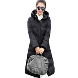 Fashion Winter Jacket Women 2017 Thick Warm Female Jacket Cotton Coat Parkas Long jaqueta feminina inverno Women Hooded Coat