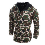 Fashion Winter Jacket Men Warm Outerwear Military Camouflage Hooded Coat Men Thickening Cotton-padded Jackets AQ903509