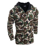 Fashion Winter Jacket Men Warm Outerwear Military Camouflage Hooded Coat Men Thickening Cotton-padded Jackets AQ903509