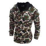 Fashion Winter Jacket Men Warm Outerwear Military Camouflage Hooded Coat Men Thickening Cotton-padded Jackets AQ903509