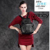 Fashion Winter Color 100% Genuine Leather Casual Women's Backpacks Brief Casual Knapsack Laptop Bag Ladies Pocket Girl Schoolbag