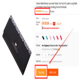 Fashion Wallet Women Love Heart Pattern Coin Purse PU Leather Long Wallet Card Holders Zipper Pocket Handbag Femme Portefeuille
